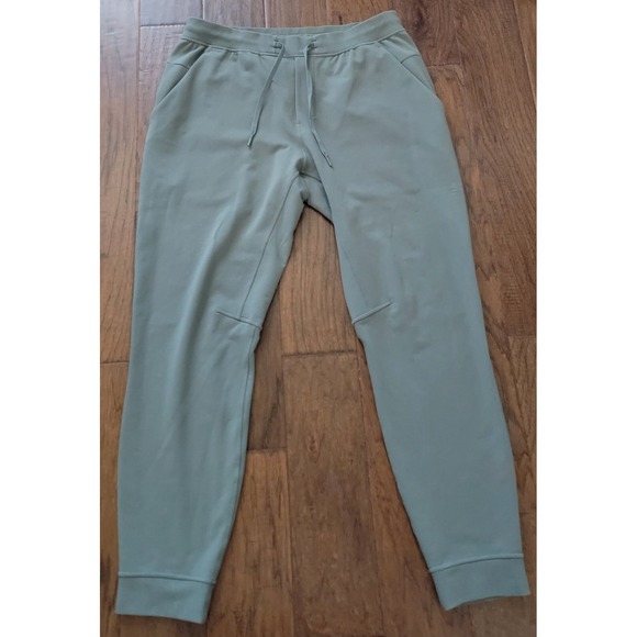 Lemon Pants - Lululemon Women's Olive Drawstring Performance Waist Joggers Sz XLarge 34-36/30"